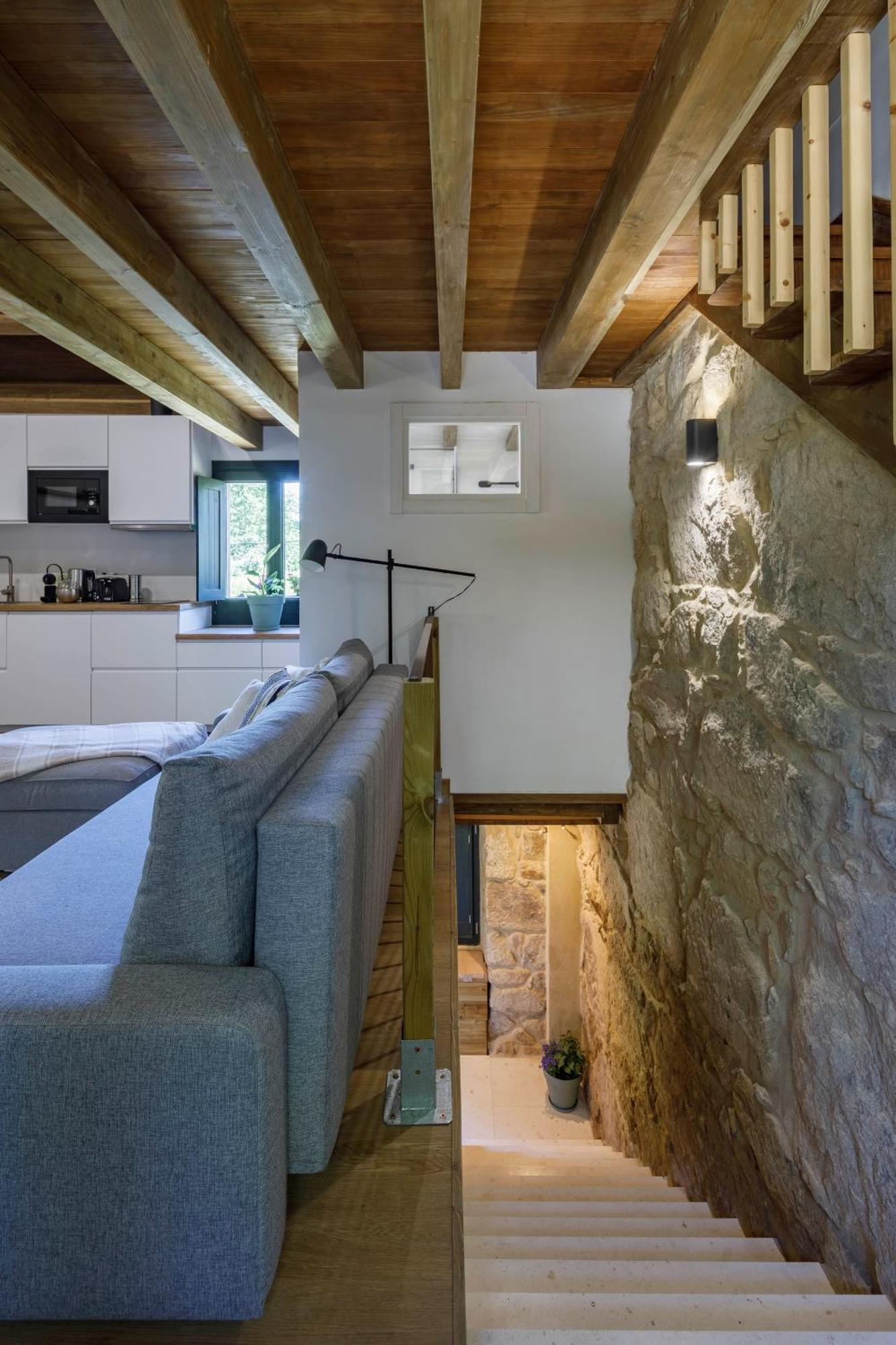 Hermoso Molino Restaurado A Pie Del Rio En Vigo Eksteriør billede